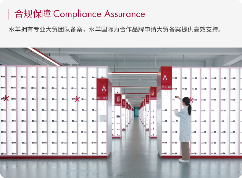 <p>水羊拥有专业大贸团队备案,水羊国际为合作品牌申请大贸备案提供高效支持。</p>

<table>
<tr><td></td>
<td colspan="10"></td>
</tr>
<tr><td colspan="6"></td>
<td colspan="5"></td>
</tr>
<tr><td></td>
<td rowspan="2"></td>
<td rowspan="2">-</td>
<td rowspan="2"></td>
<td colspan="3">-A205-418A B上 87-13  5。001 102 -B01 II</td>
<td rowspan="2"></td>
<td rowspan="2"></td>
<td rowspan="3"></td>
<td rowspan="3"></td>
</tr>
<tr><td></td>
<td></td>
<td colspan="2">。 。-u</td>
</tr>
<tr><td colspan="8"></td>
<td></td>
</tr>
</table>
