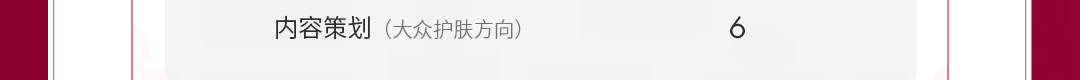 内容策划(大众护肤方向)