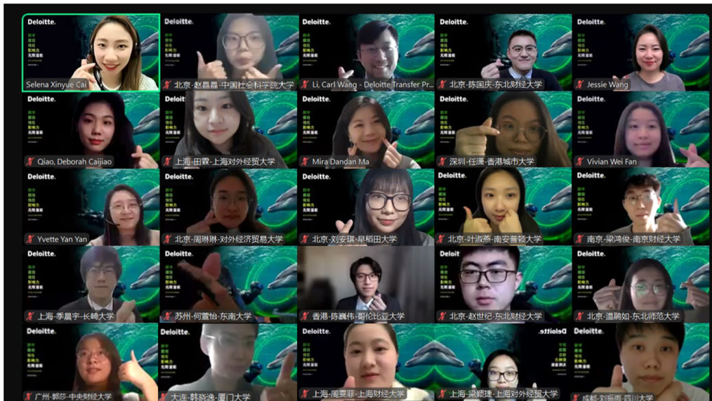 <p>DeloitteDeloitteDeloitteDeloitteDeloitte.</p>
<p>l Selea XinyueCailX北京赵晶品中国社会科学院大学1星 LiCar Wang .DloiteranstfePr 才北京陈国庆东北财经大学星Jessie Wang</p>
<p>DeloitteDeloitDeloitteDeloitteDeloitte</p>
<p>瞿Qiao, Deborah aijao/上海田霖上海对外经贸大学 瞿Mira Dandan Ma星深圳-任潇-香港城市大学名Vivian Wei Fan</p>
<p>DeloitteDeloitteDeloitteDeloitte.Deloitte</p>
<p>星Vvette Yan Yan星北京-周琳琳对外经济贸易大学左 北京刘安琪-早稻田大学星北京叶淑燕-南安普顿大学窟南京梁鸿俊-南京财经大学</p>
<p>DeloitteDeloitteDeloltDeloitte.</p>
<p>星上海-季晨宇长崎大学星苏州何怡:东南大学、屋香港陈巍伟哥伦比亚大学星北京-赵世纪-东北财经大学老北京-温鹏如-东北师范大学</p>
<p>DeloitteDeloitte.Deloittesftiolsa Deloitte</p>
<p>田</p>
<p>店广州邮莎中央财经大学大连-韩逸-厦门大学K上海周雯菲上海财经大学星上海梁频捷上海对外经贸大学虎比刘监西山大学</p>
