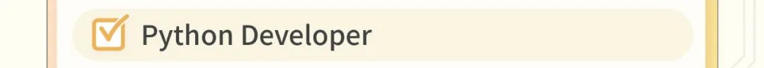 苯PythonDeveloper