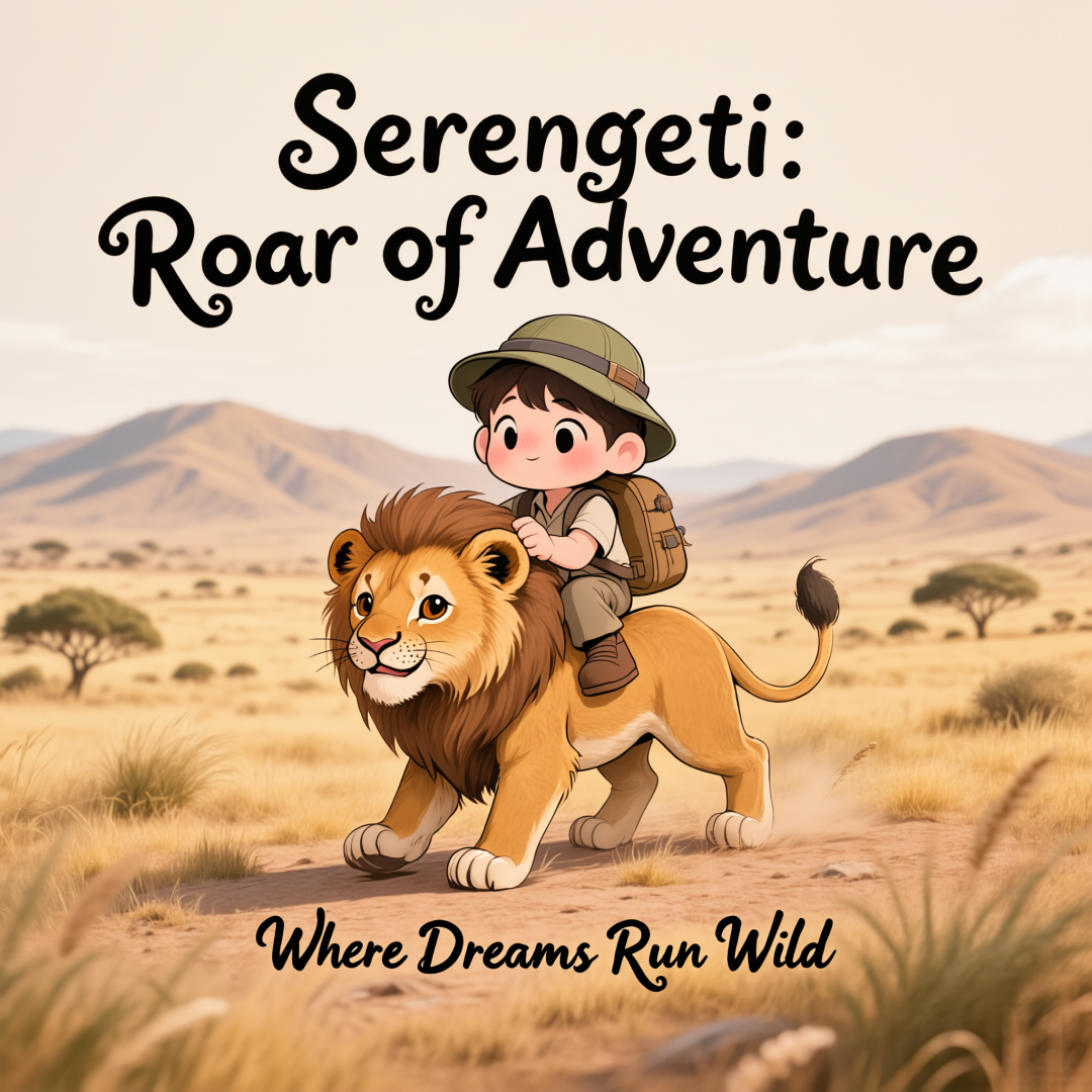 <p>Serengeti:</p>
<p>Rgar</p>
<p>of Adventure</p>
<p>Where Dreams Run Wild</p>