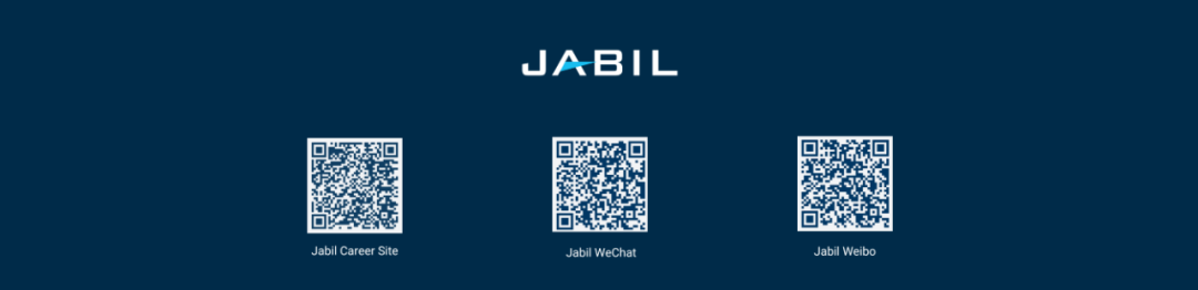 <p>JABIL</p>
<p>Jabil Career Site</p>
<p>Jabil Weibo</p>
