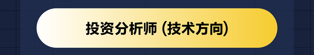 投资分析师(技5