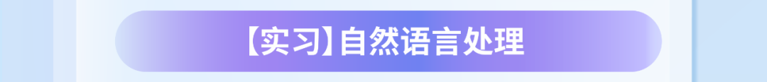 【实习]自然语言处理