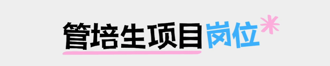 管培生项目届位