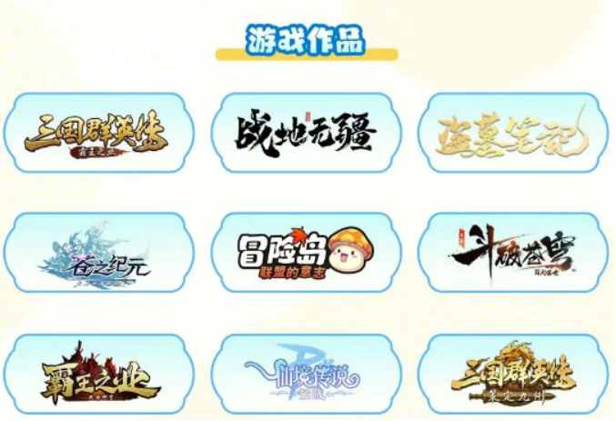 <p>游战作品</p> <p>三国环蜒缘</p> <p>成地强</p> <p>盗墓总花</p> <p>E工</p> <p>冒鸡</p> <p></p> <p>顾益梦</p> <p>谷之纪元</p> <p>联盟的意志</p> <p>科大保会</p> <p>霸之侬</p> <p>仙烧专顶O</p> <p>三国农生</p> <p>九出</p>